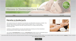 Desktop Screenshot of hierojakitinoja.fi
