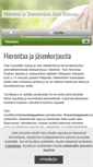 Mobile Screenshot of hierojakitinoja.fi